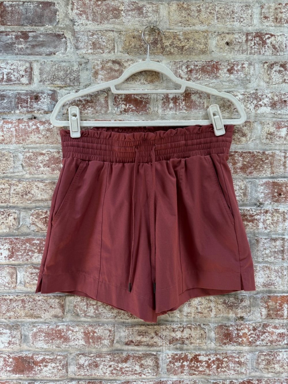 Abercrombie & Fitch Smocked-Waist Shorts